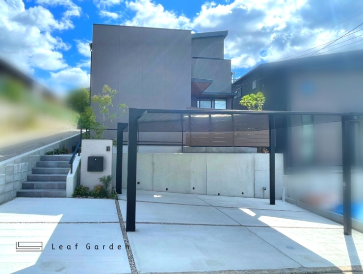 ///和の趣を感じる素敵な外構///