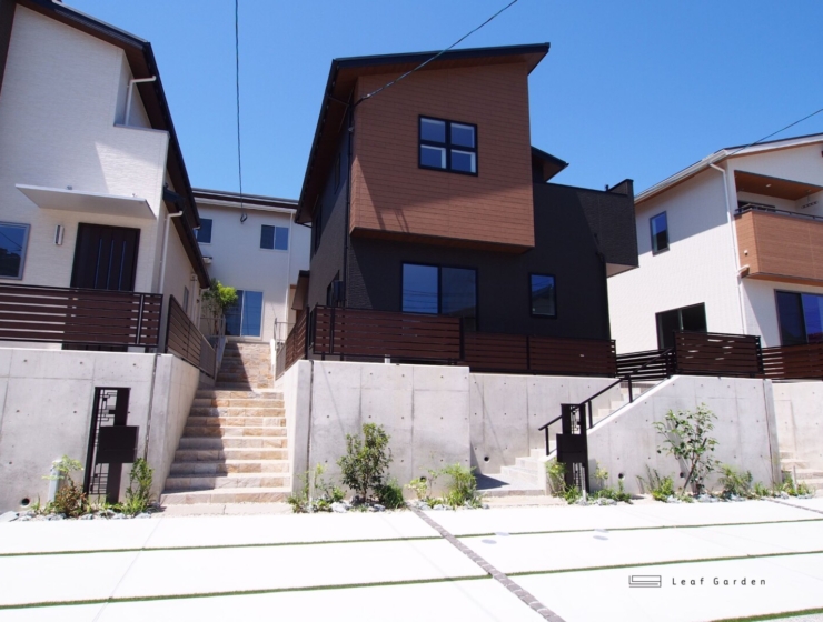 分譲住宅のエクステリア