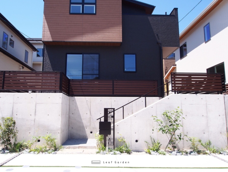 分譲住宅のエクステリア