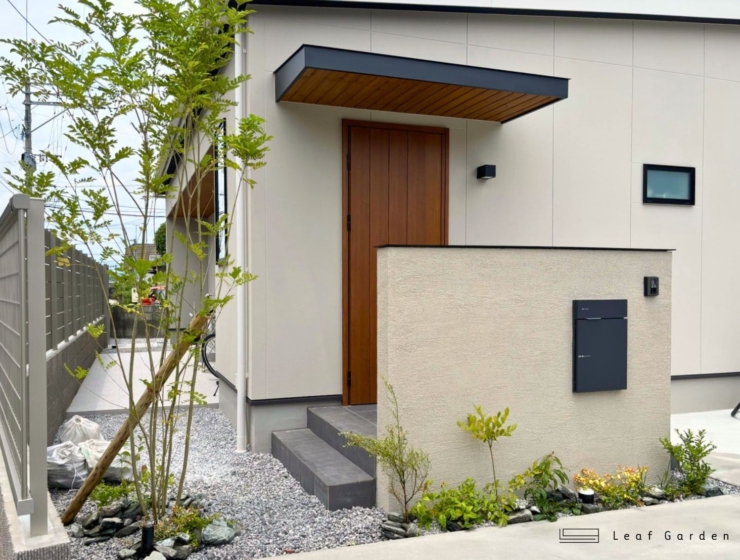 ナチュラル門塀